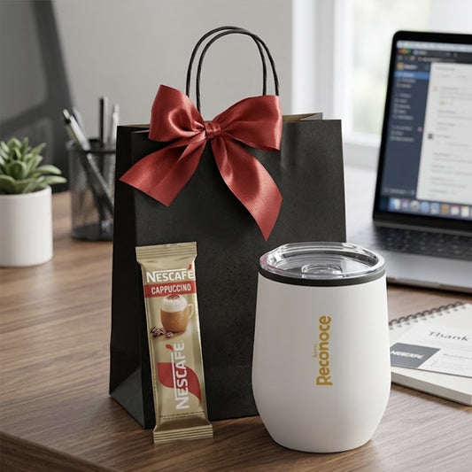 Mug corporativo personalizado con café / Cantidad Mínima de Compra 30 Unidades