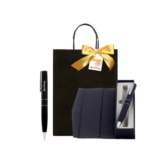 Bolígrafo con estuche
