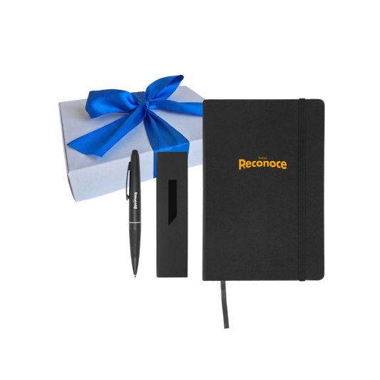 Libreta + bolígrafo