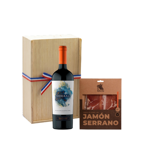 Box Vino y jamón