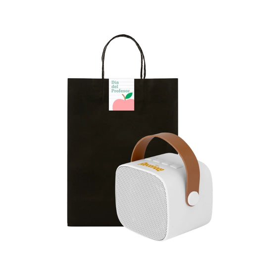 Parlante bluetooth blanco