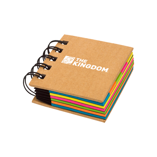 Memo anillado notas adhesivas