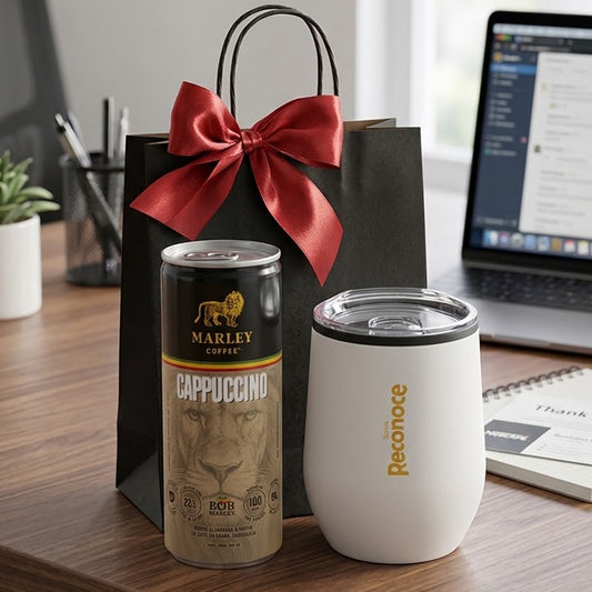 Mug corporativo personalizado con café / Cantidad Mínima de Compra 30 Unidades